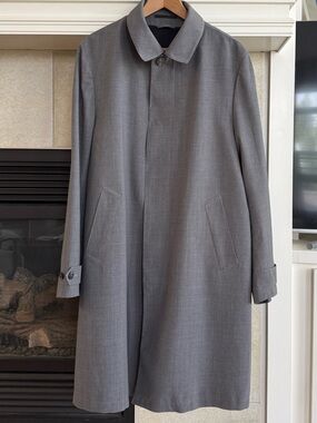 Z Zegna Merinotech Overcoat
